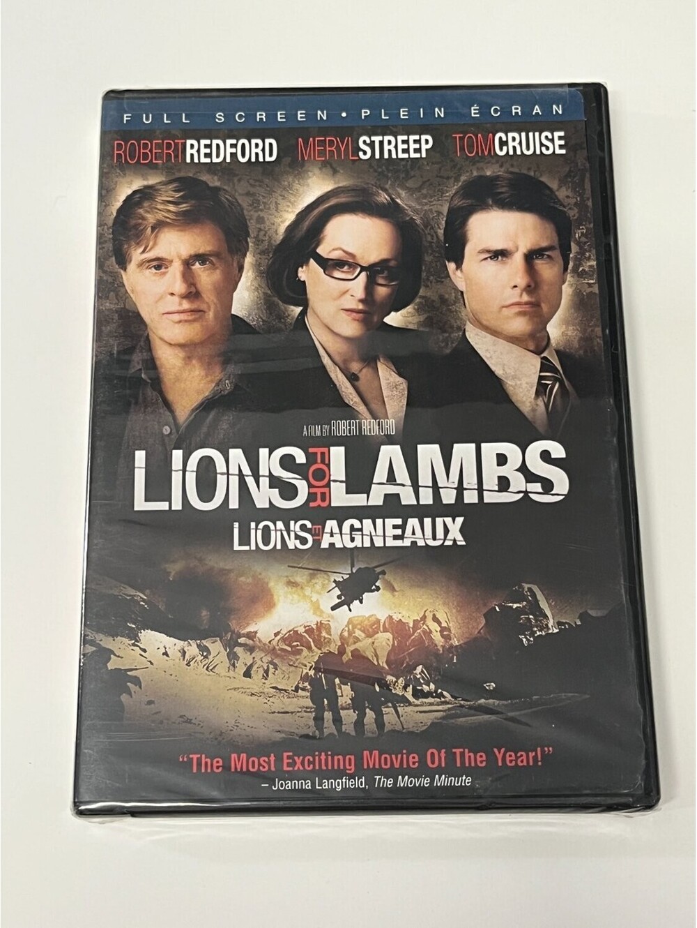 Robert Redford Lions for Lambs DVD 2007 New